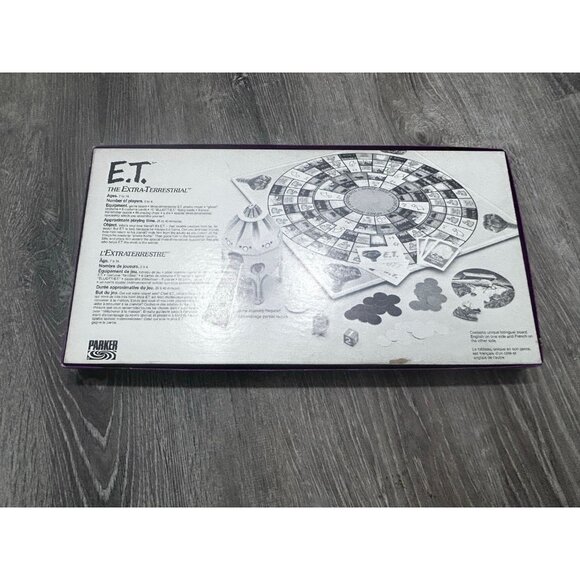 E.T. The Extra-Terrestrial Board Game by Parker Brothers - Picture 7 of 7